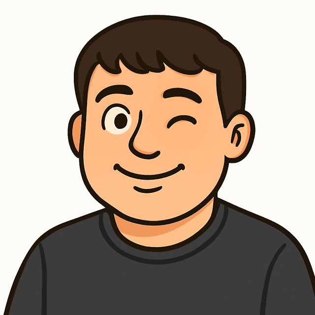 Alex Matei winking